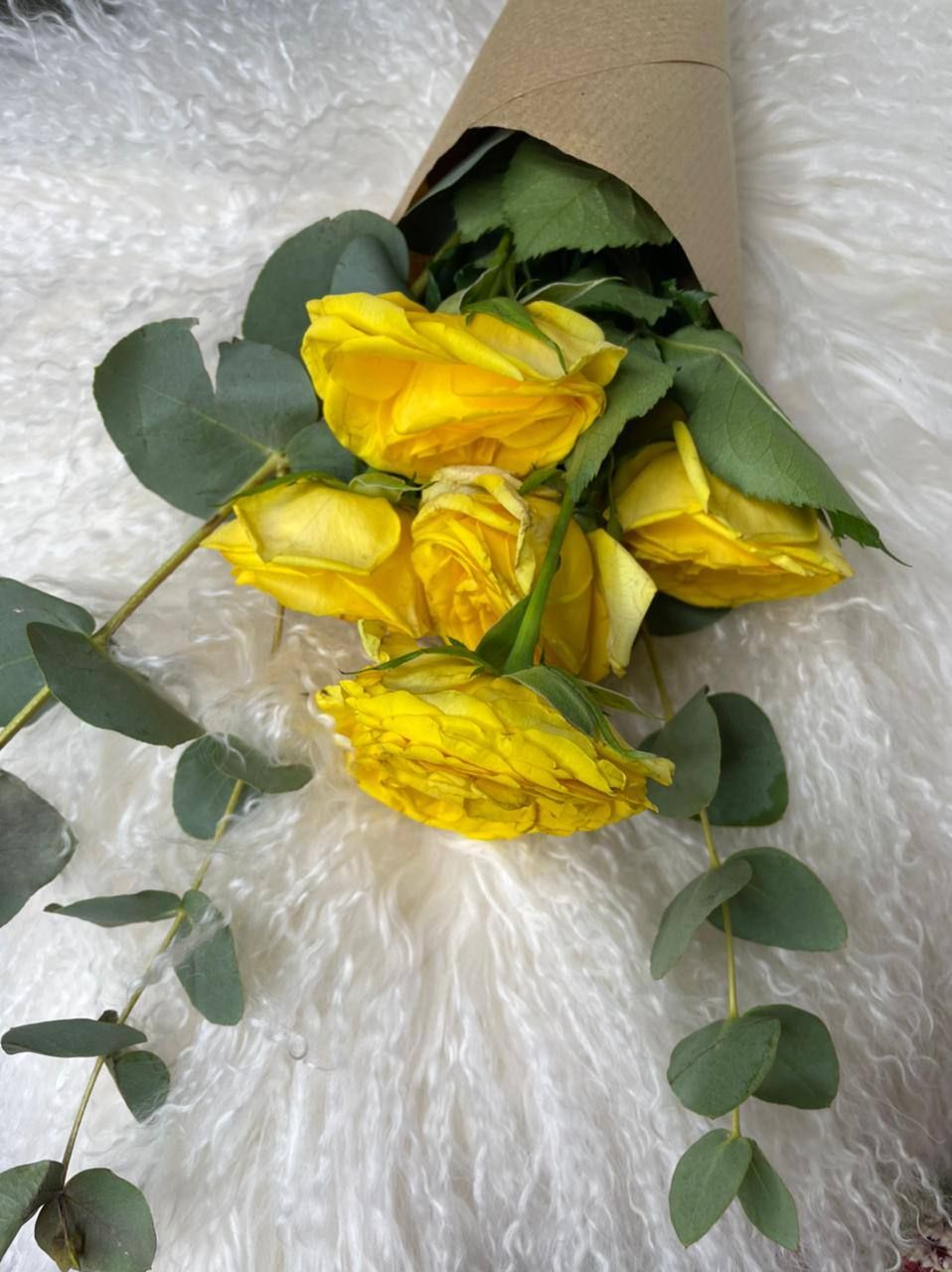 ميني بوكيه اصفر