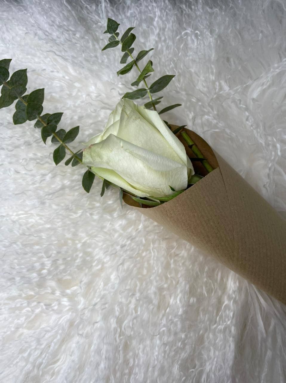 ميني بوكيه ابيض