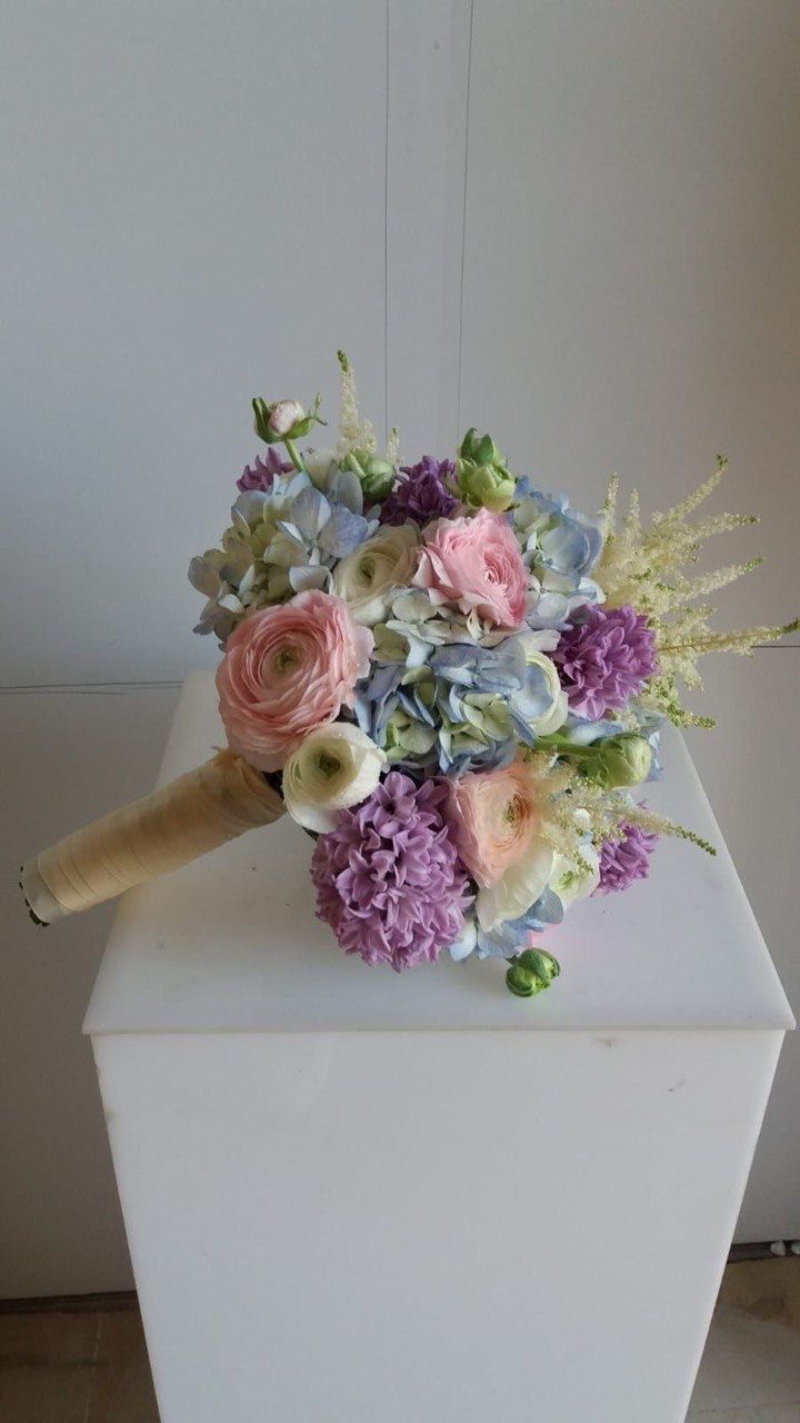 مسكة هيدرنجيا أزرق فاتح