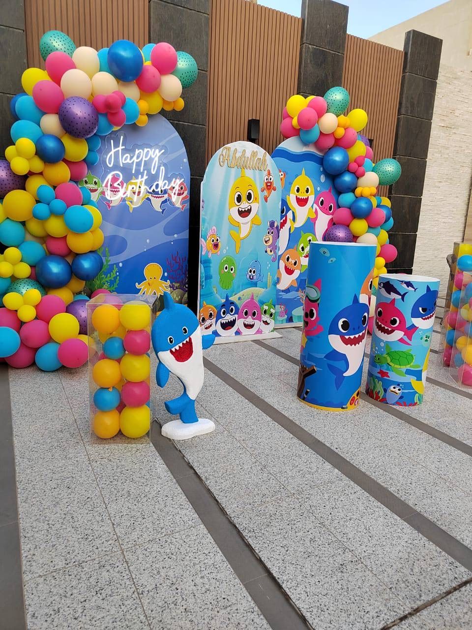 تنسيق عيد ميلاد بيبي شارك