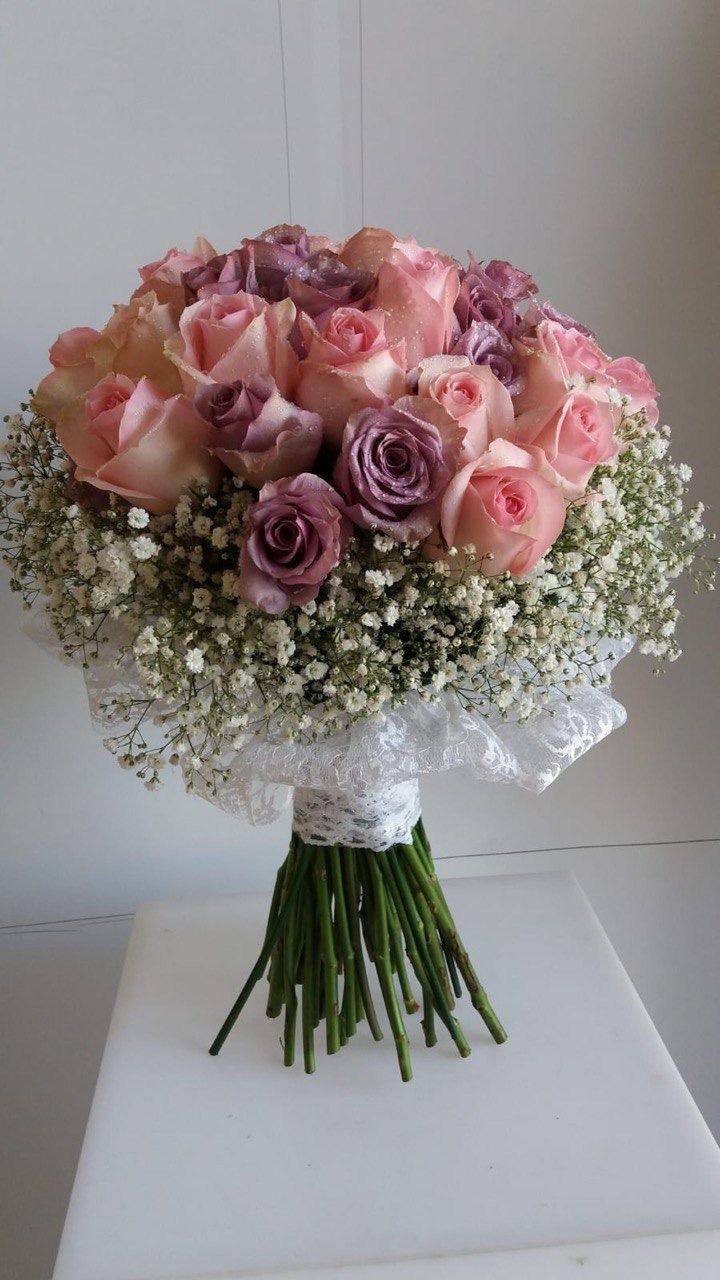 مسكة ورد بوربل